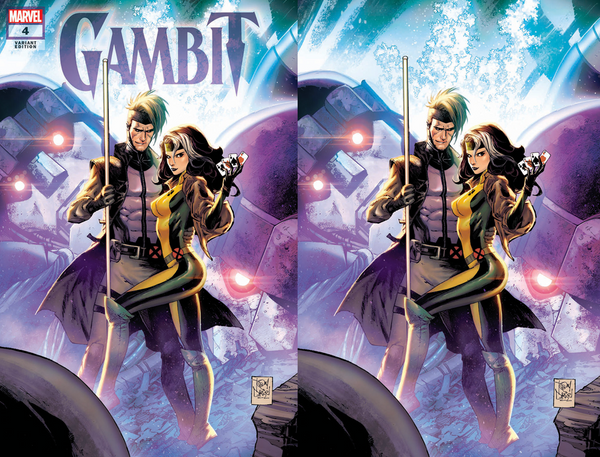 GAMBIT #4 (OF 5) TONY DANIELS EXCLUSIVE VARIANT 2 PACK (10/12/2022) SHIPS 11/2/2022 BACKISSUE