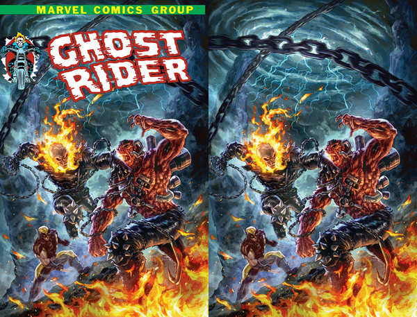 GHOST RIDER #7 ALAN QUAH EXCLUSIVE VARIANT 2 PACK (10/12/2022) SHIPS 11/2/2022 BACKISSUE