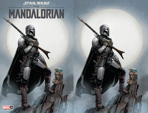 STAR WARS: THE MANDALORIAN 4 PATCH ZIRCHER EXCLUSIVE VARIANT 2 PACK (10/5/2022) SHIPS 10/26/2022