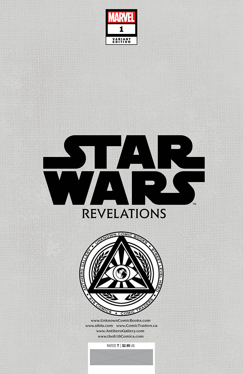 STAR WARS: REVELATIONS 1 CASPAR WIJNGAARD EXCLUSIVE VARIANT 2 PACK (11/23/2022) SHIPS 12/14/2022 BACKISSUE