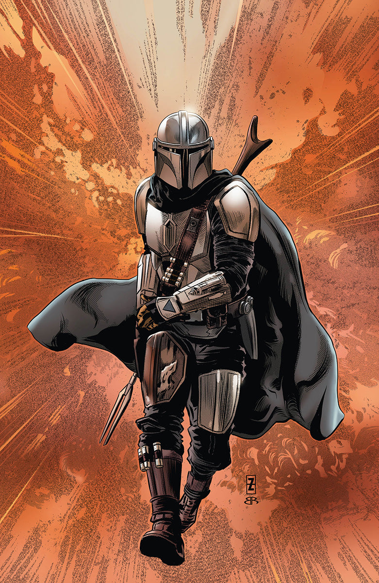 STAR WARS: THE MANDALORIAN 5 PATCH ZIRCHER EXCLUSIVE VIRGIN VARIANT (11/2/2022) SHIP (11/23/2022) BACKISSUE