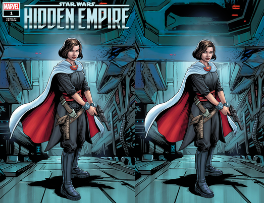 STAR WARS: HIDDEN EMPIRE 1 PATCH ZIRCHER EXCLUSIVE VARIANT 2 PACK (SHIPS 11/16/2022) SHIPS 12/7/2022 BACKISSUE
