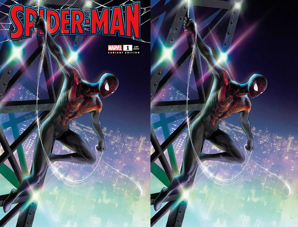 SPIDER-MAN 1 R1C0 EXCLUSIVE VARIANT 2 PACK (10/5/2022) SHIPS 10/26/2022 BACKISSUE