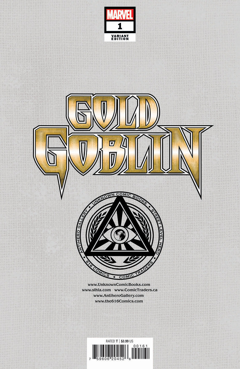 GOLD GOBLIN 1 ALAN QUAH EXCLUSIVE VARIANT 2 PACK (11/16/2022) SHIPS 12/7/2022 BACKISSUE