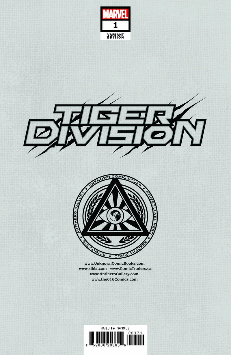 TIGER DIVISION 1 LOBOS EXCLUSIVE VARIANT (11/2/2022) SHIPS 11/23/2022