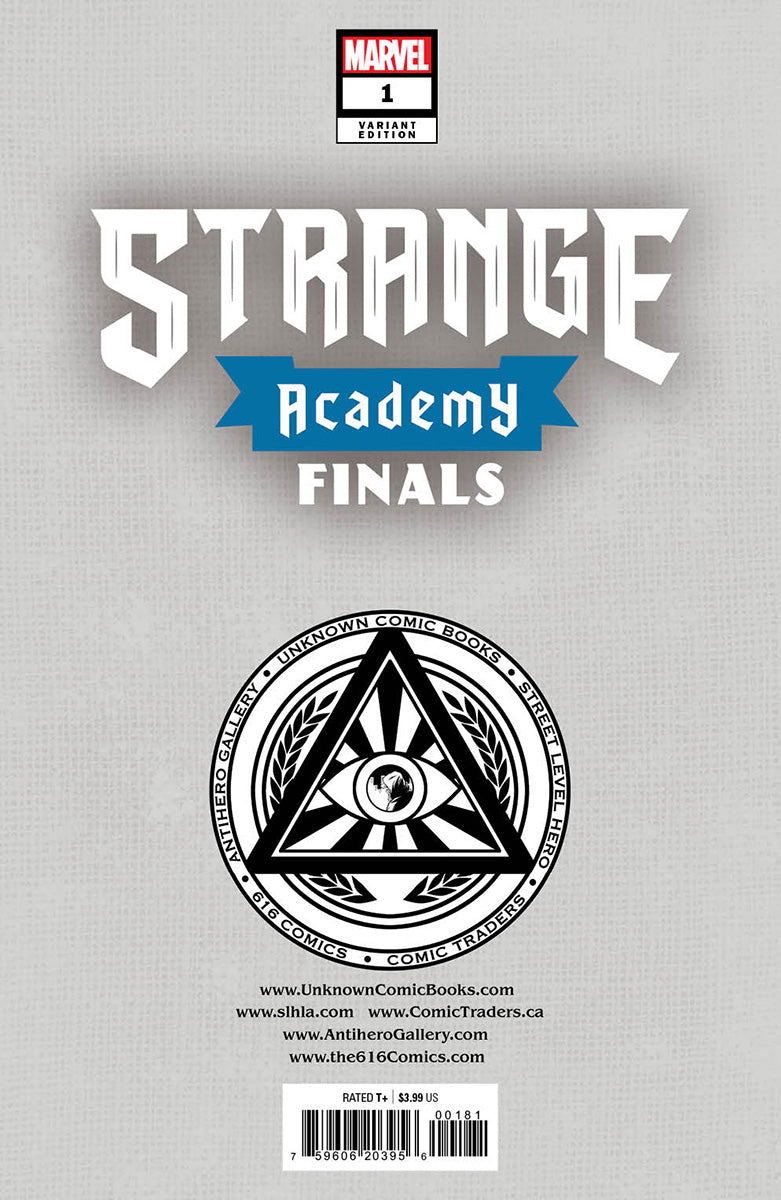 STRANGE ACADEMY: FINALS 1 R1C0 EXCLUSIVE VARIANT (10/26/2022) SHIPS 11/16/2022 BACKISSUE