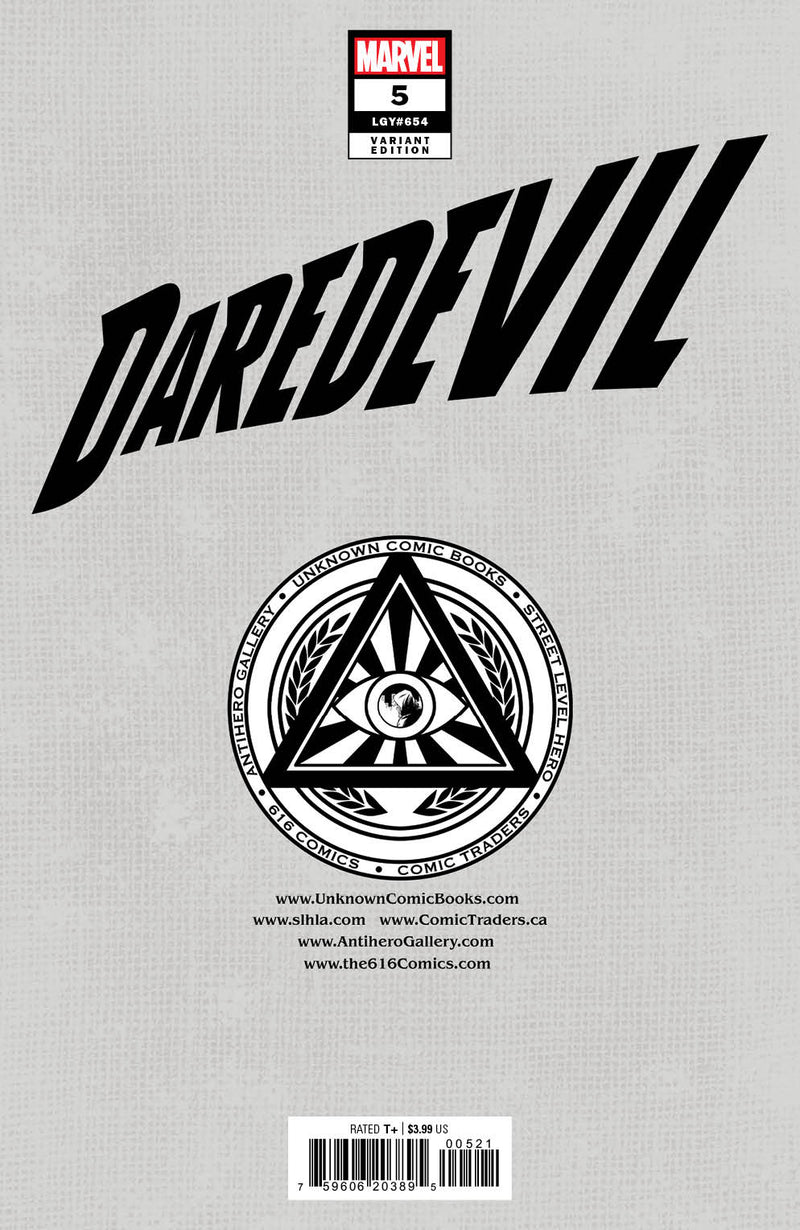 DAREDEVIL 5 & 6 KAEL NGU EXCLUSIVE TRADE VARIANT 2 PACK (12/7/2022) SHIPS 12/28/2022 BACKISSUE