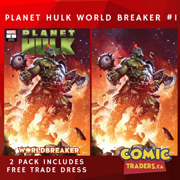 PLANET HULK: WORLDBREAKER 1 MICO SUAYAN EXCLUSIVE VARIANT 2 PACK (11/30/2022) SHIPS 12/21/2022