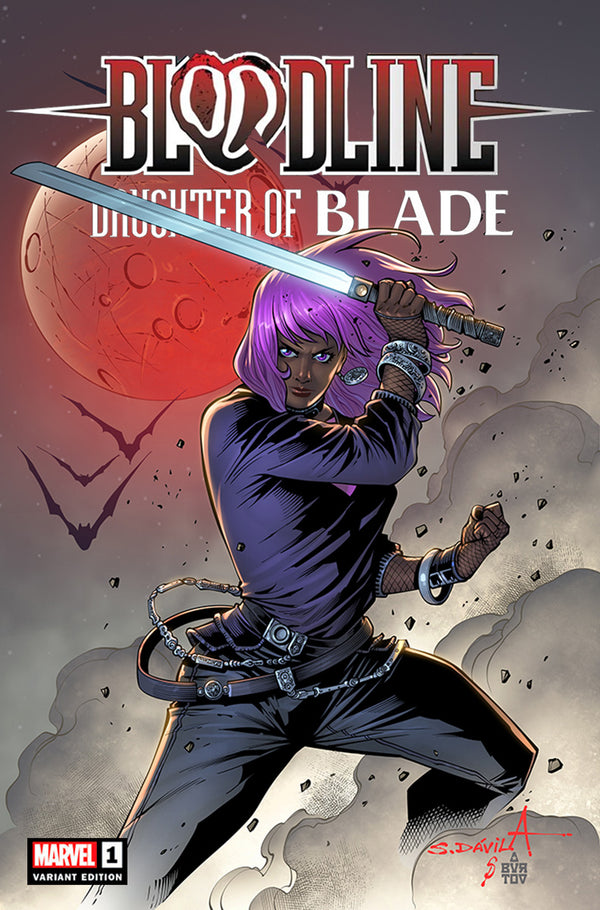 BLOODLINE: DAUGHTER OF BLADE 1 SERGIO DAVILA EXCLUSIVE VARIANT (2/1/2023) SHIPS 2/22/2023 BACKISSUE