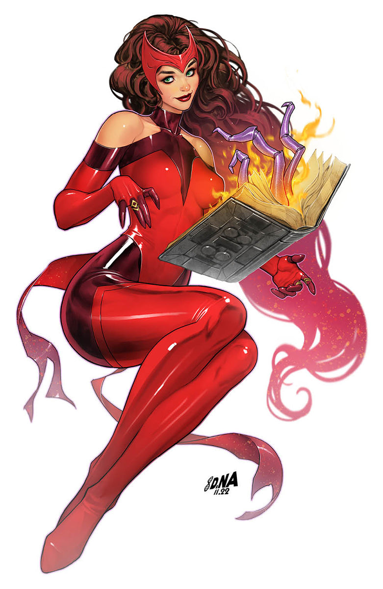 SCARLET WITCH 1 DAVID NAKAYAMA EXCLUSIVE VARIANT 2 PACK (1/4/2023) SHIPS 1/25/2023 BACKISSUE