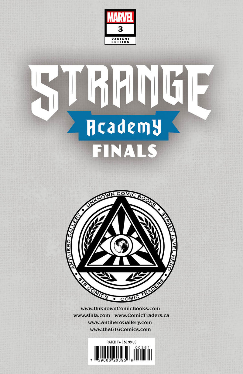 STRANGE ACADEMY: FINALS 3 SABINE RICH EXCLUSIVE VARIANT (12/28/2022) SHIPS 1/18/2023 BACKISSUE