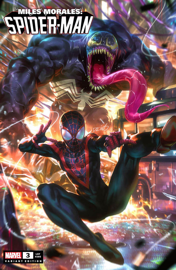 MILES MORALES: SPIDER-MAN 3 DERRICK CHEW EXCLUSIVE VARIANT (2/1/2023) SHIPS 2/22/2023 BACKISSUE