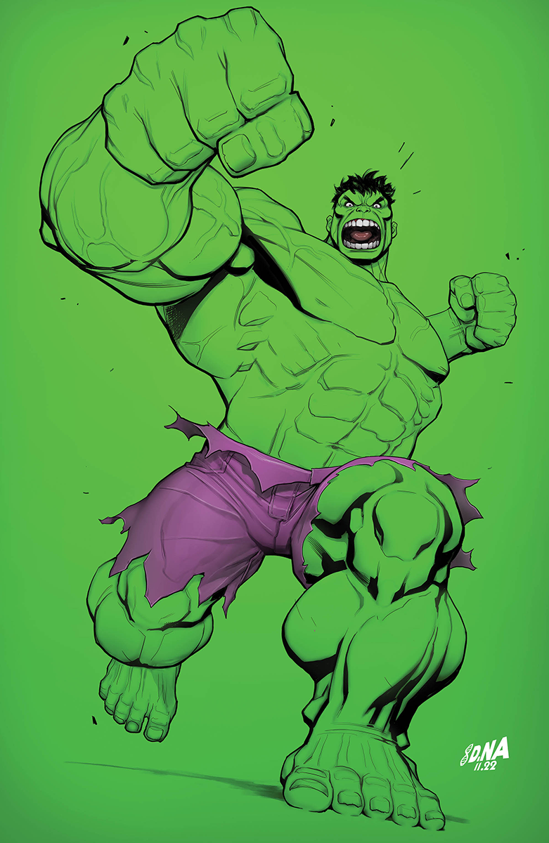 HULK 11 DAVID NAKAYAMA EXCLUSIVE VARIANT 2 PACK (1/18/2023) SHIPS 2/8/2023 BACKISSUE