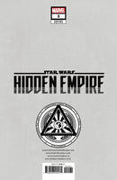 STAR WARS: HIDDEN EMPIRE 3 PATCH ZIRCHER EXCLUSIVE VARIANT (2/8/2023) SHIPS 3/1/2023 BACKISSUE