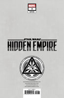 STAR WARS: HIDDEN EMPIRE 3 PATCH ZIRCHER EXCLUSIVE VARIANT 2 PACK (2/8/2023) SHIPS 3/1/2023 BACKISSUE
