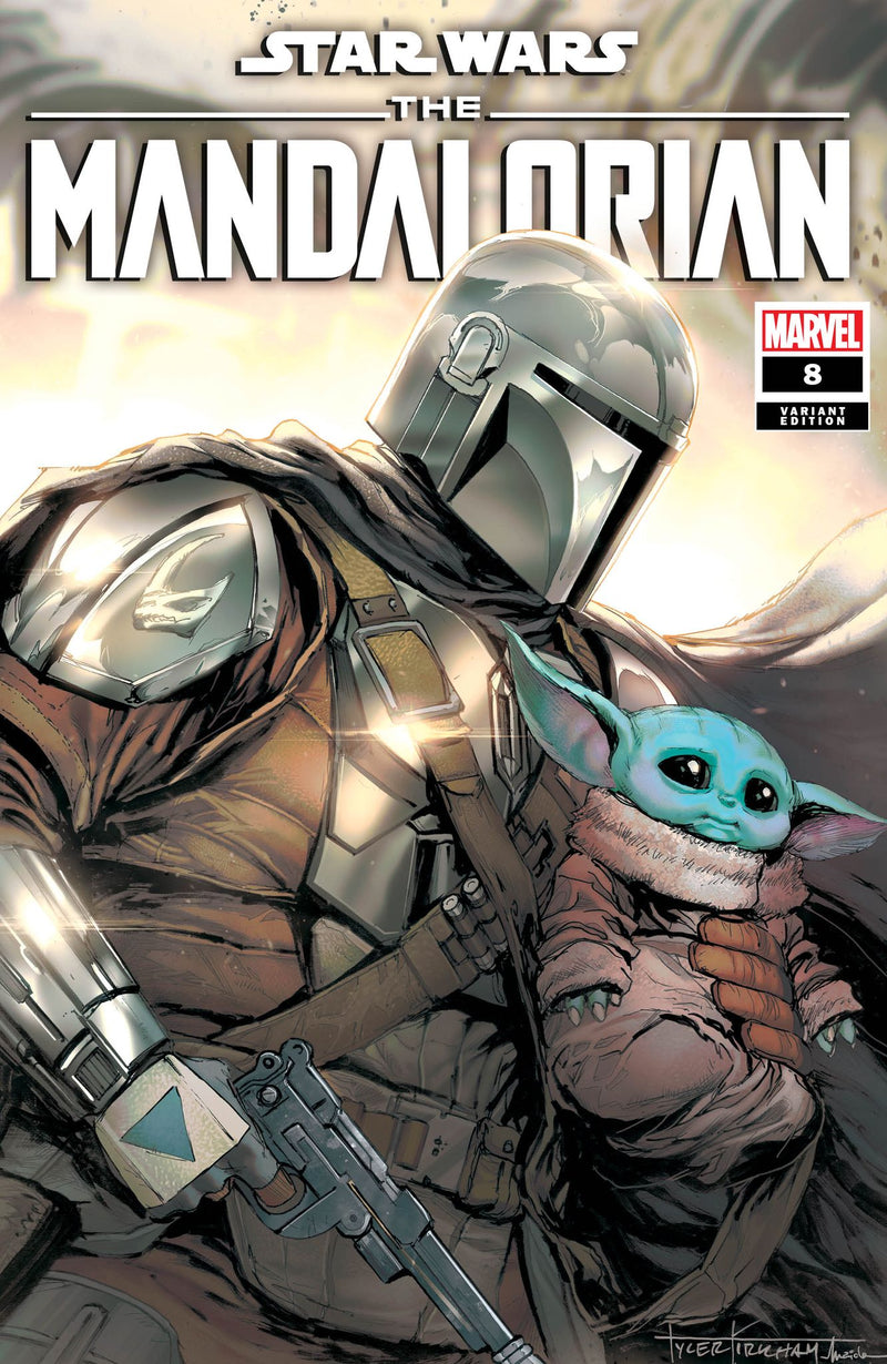 STAR WARS: THE MANDALORIAN 8 TYLER KIRKHAM EXCLUSIVE VARIANT 2 PACK (3/1/2023) SHIPS 3/22/2023 BACKISSUE