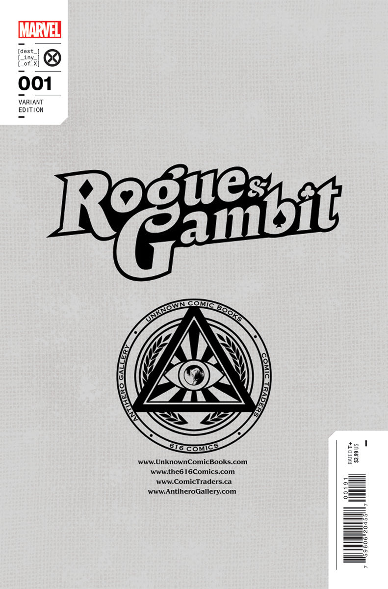 ROGUE & GAMBIT 1 KAARE ANDREWS EXCLUSIVE VARIANT (3/1/2023) SHIPS 3/22/2023 BACKISSUE