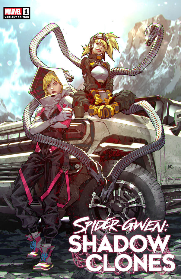 SPIDER-GWEN: SHADOW CLONES 1 KAEL NGU EXCLUSIVE VARIANT (3/1/2023) SHIPS 3/22/2023 BACKISSUE