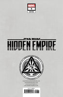 STAR WARS: HIDDEN EMPIRE 5 PATCH ZIRCHER EXCLUSIVE VARIANT 2 PACK (4/5/2023) SHIPS 4/26/2023
