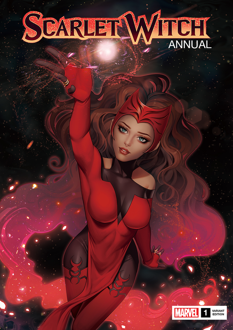 SCARLET WITCH ANNUAL 1 R1C0 EXCLUSIVE VARIANT 2 PACK (6/21/2023) SHIPS 7/12/2023 BACKISSUE