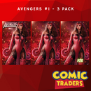 AVENGERS 1 NATHAN SZERDY EXCLUSIVE VARIANT 3 PACK (5/17/2023) back issue