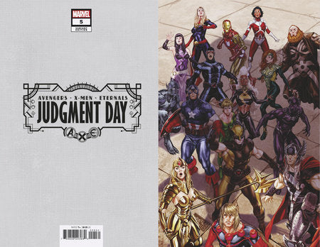 A.X.E.: JUDGMENT DAY 5 BROOKS VIRGIN VARIANT [AXE][1:100] (9/21/2022) ship date (10/10/22)