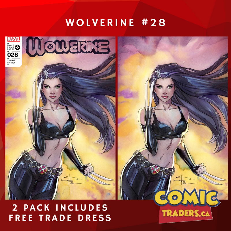 WOLVERINE 28 SABINE RICH EXCLUSIVE VARIANT 2 PACK (12/14/2022) SHIPS 1/4/2023 BACKISSUE