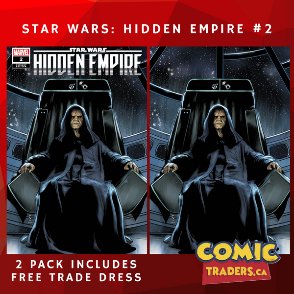 STAR WARS: HIDDEN EMPIRE 2 PATCH ZIRCHER EXCLUSIVE VARIANT 2 PACK (12/7/2022) SHIPS 12/28/2022 BACKISSUE