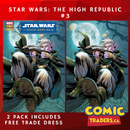STAR WARS: THE HIGH REPUBLIC 3 2022 TYLER KIRKHAM EXCLUSIVE VARIANT 2 PACK (12/28/2022) SHIPS 1/18/2023 BACKISSUE