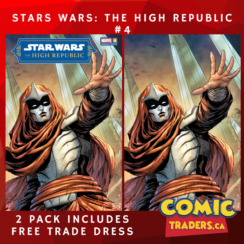 STAR WARS: THE HIGH REPUBLIC 4 2022 TYLER KIRKHAM EXCLUSIVE VARIANT 2 PACK (1/11/2023) SHIPS 2/1/2023 BACKISSUE