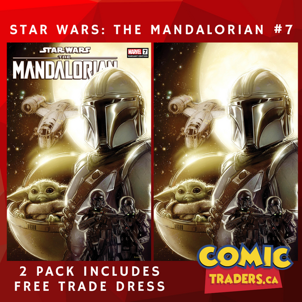 STAR WARS: THE MANDALORIAN 7 KAARE ANDREWS EXCLUSIVE VARIANT 2 PACK (1/11/2023) SHIPS 2/1/2023 BACKISSUE