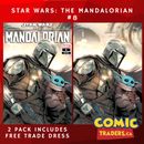 STAR WARS: THE MANDALORIAN 8 TYLER KIRKHAM EXCLUSIVE VARIANT 2 PACK (3/1/2023) SHIPS 3/22/2023 BACKISSUE
