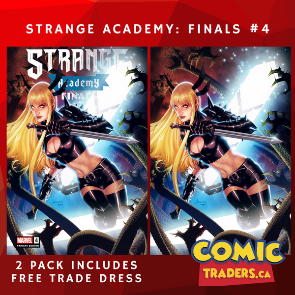 STRANGE ACADEMY: FINALS 4 JAY ANACLETO EXCLUSIVE VARIANT 2 PACK (2/22/2023) SHIPS 3/15/2023 BACKISSUE
