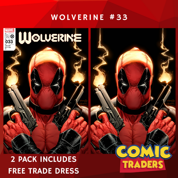 WOLVERINE 33 SCOTT WILLIAMS EXCLUSIVE VARIANT 2 PACK (5/10/2023) SHIPS 5/31/2023 BACKISSUE
