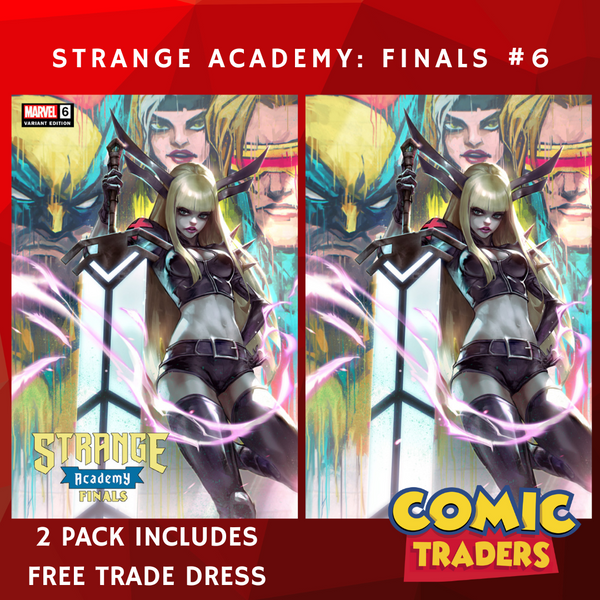 STRANGE ACADEMY: FINALS 6 IVAN TAO EXCLUSIVE VARIANT 2 PACK (4/26/2023) SHIPS 5/17/2023 BACKISSUE