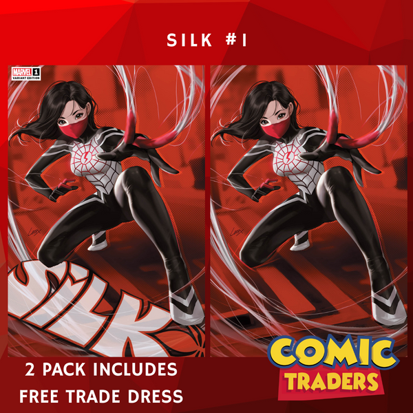SILK 1 LEIRIX EXCLUSIVE VARIANT 2 PACK (5/10/2023) SHIPS 5/31/2023 BACKISSUE