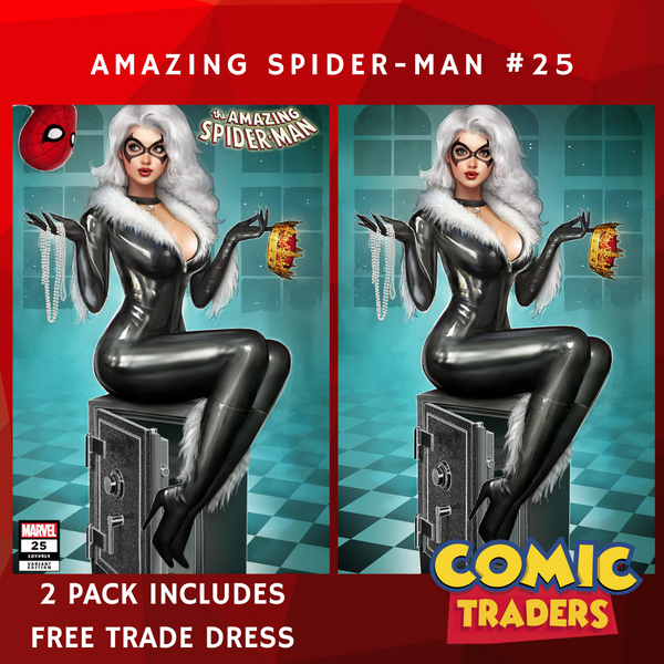 AMAZING SPIDER-MAN 25 NATHAN SZERDY EXCLUSIVE VARIANT 2 PACK (5/10/2023) SHIPS 5/31/2023 BACKISSUE