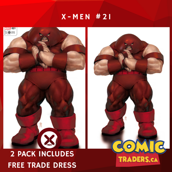 X-MEN 21 MIGUEL MERCADO EXCLUSIVE VARIANT 2 PACK (4/12/2023) SHIPS 5/3/2023 BACKISSUE