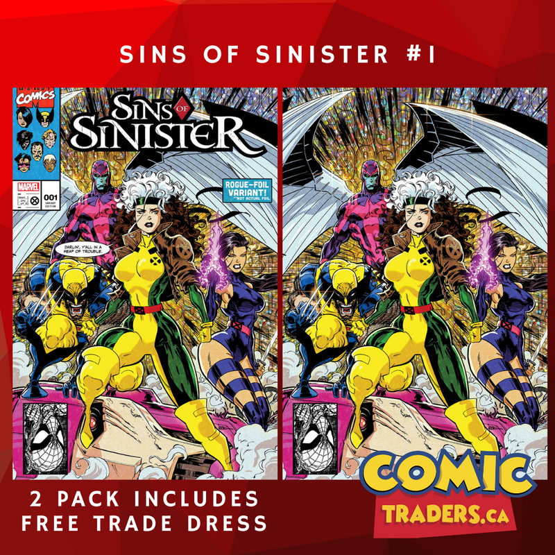 SINS OF SINISTER 1 KAARE ANDREWS EXCLUSIVE VARIANT 2 PACK (1/25/2023) SHIPS 2/15/2023 BACKISSUE