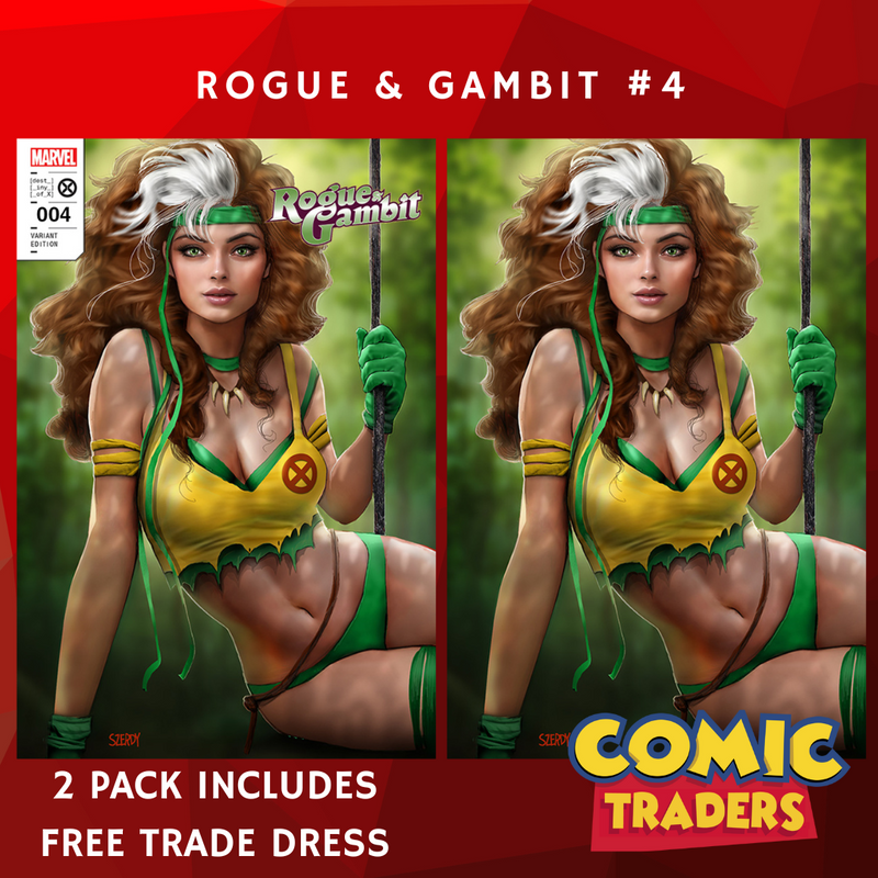 ROGUE & GAMBIT 4 NATHAN SZERDY EXCLUSIVE VARIANT 2 PACK (6/14/2023) SHIPS 7/5/2023 BACKISSUE
