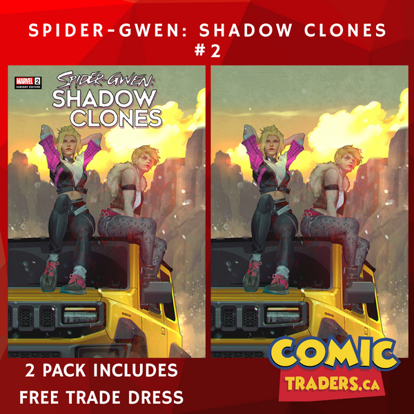 SPIDER-GWEN: SHADOW CLONES 2 KAEL NGU EXCLUSIVE VARIANT 2 PACK (4/5/2023) SHIPS 4/26/2023 BACKISSUE