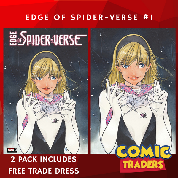 EDGE OF SPIDER-VERSE 1 PEACH MOMOKO EXCLUSIVE VARIANT 2 PACK (5/3/2023) SHIPS 5/24/2023 BACKISSUE