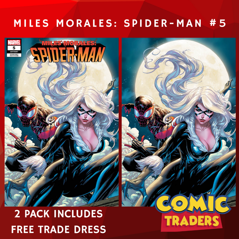 MILES MORALES: SPIDER-MAN 5 TYLER KIRKHAM EXCLUSIVE VARIANT 2 PACK (4/12/2023) SHIPS 5/3/2023 BACKISSUE