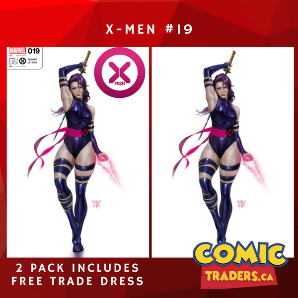 X-MEN 19 MIGUEL MERCADO EXCLUSIVE VARIANT 2 PACK (2/15/2023) SHIPS 3/8/2023 BACKISSUE