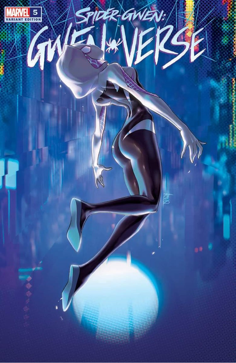 SPIDER-GWEN: GWENVERSE 5 R1C0 EXCLUSIVE VARIANT (8/24/2022) SHIPS 9/15/2022 BACKISSUE